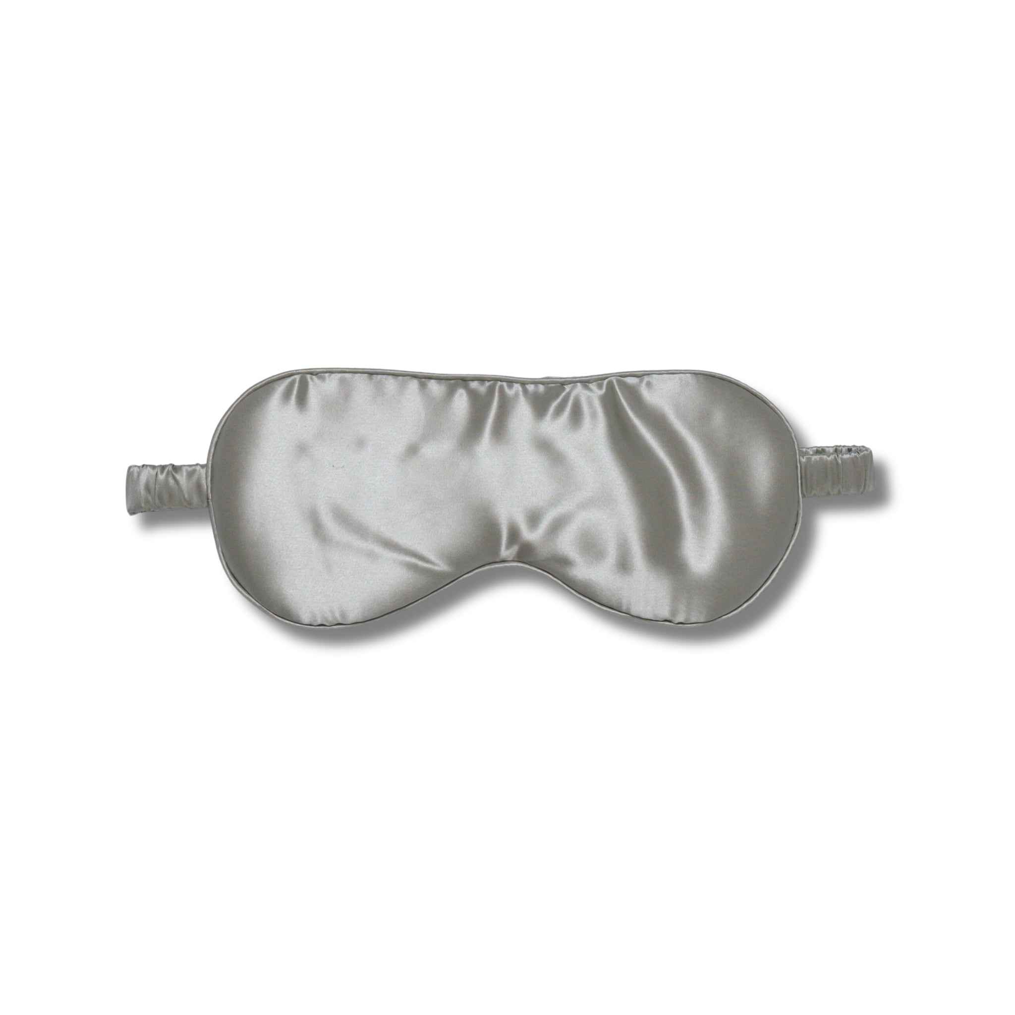 Silver silk closet eye sleep mask